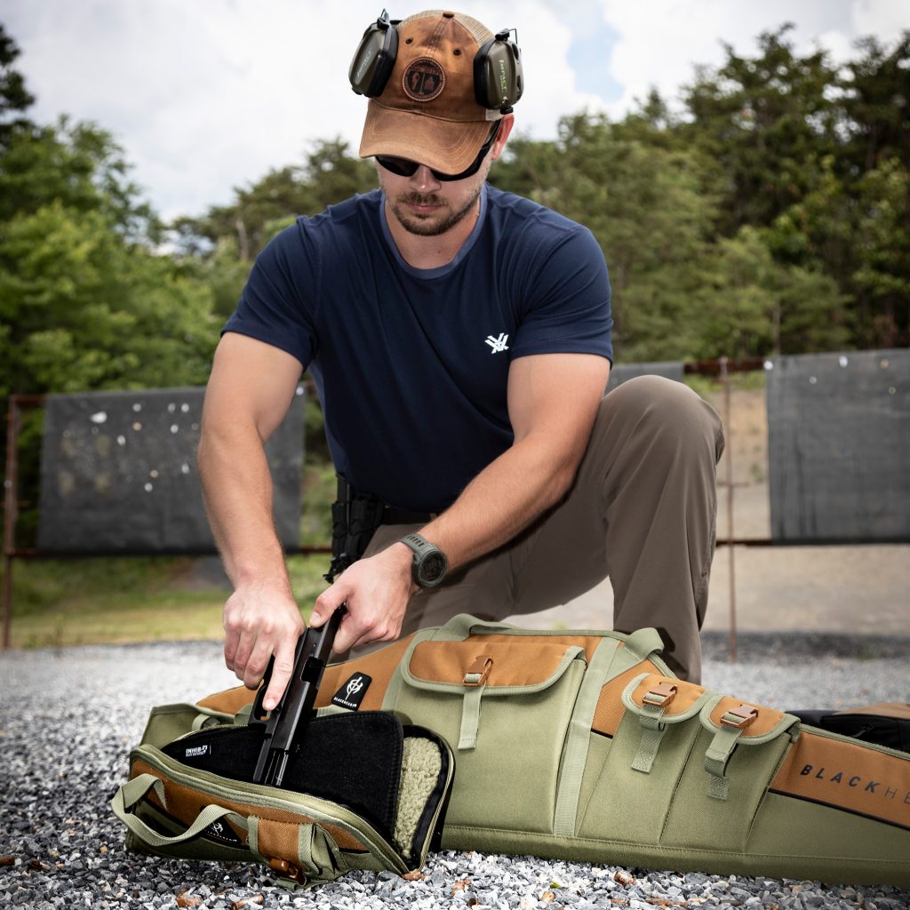 VITAL 48" Scoped Rifle Case Combo Gun Case Combo BlackHeart